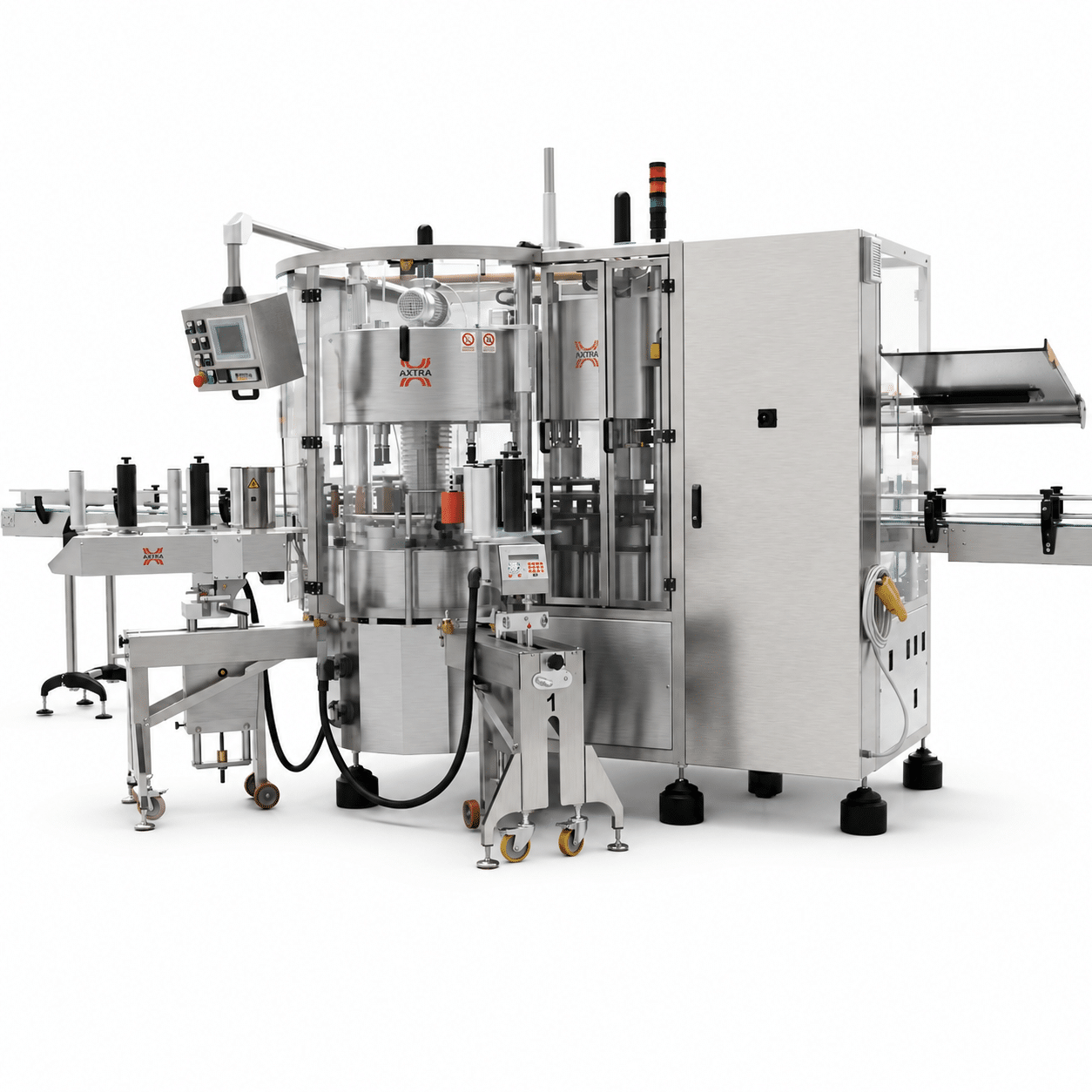 Capsuling and Labelling Machine | AXTRA
